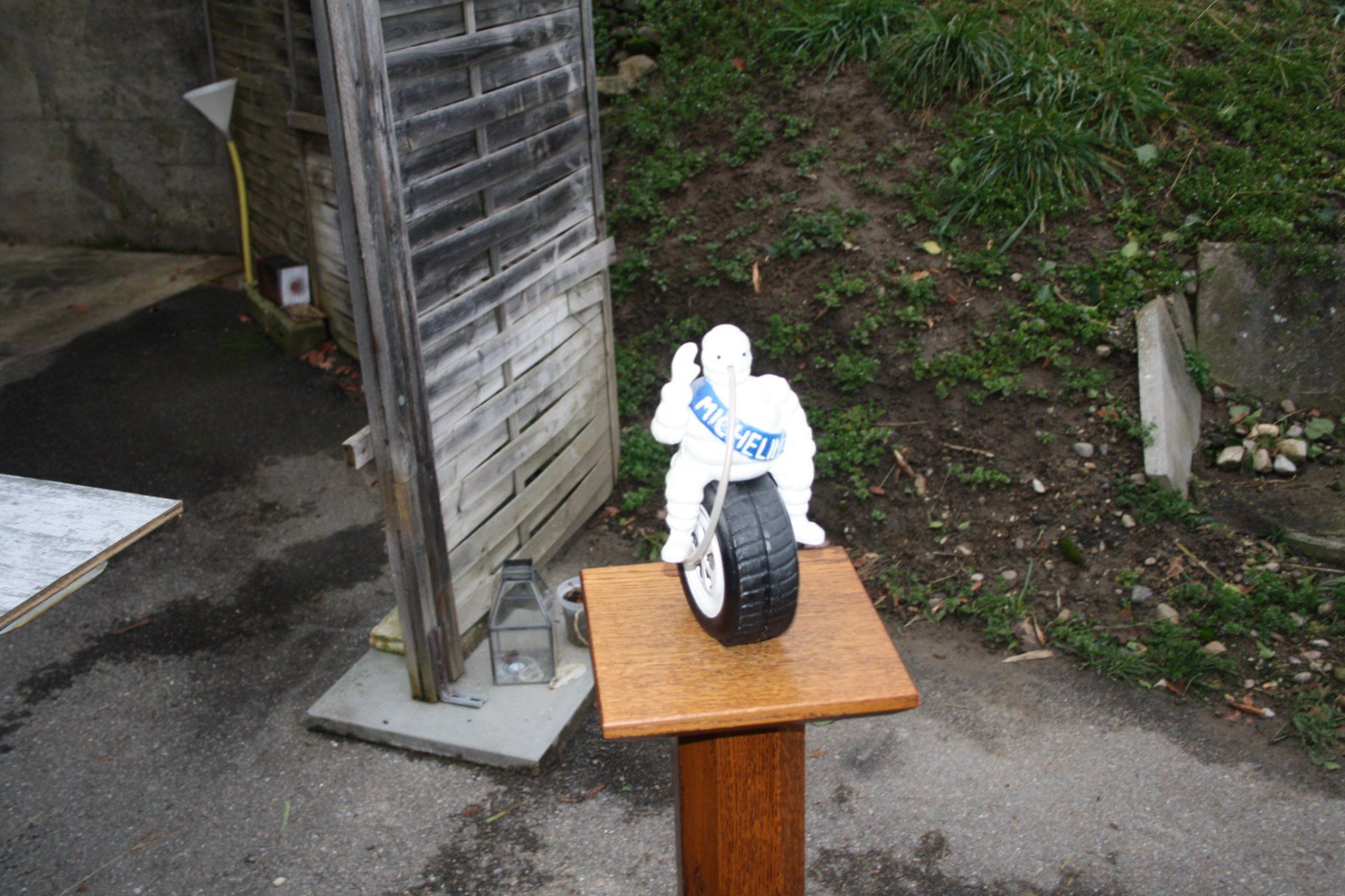 Michelin Statuette: MICHELIN MANN BIBENDUM EISEN – Usato da Wauwil venduto da Pneuedy 5