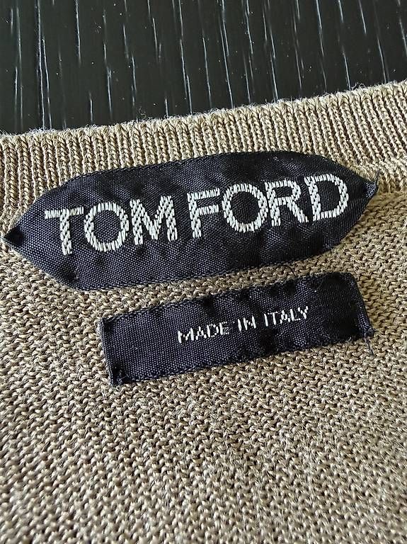 Maglioni & Felpe: Tom Ford Seidenpullover Ecru  – Usato da Luzern venduto da Banksster 4