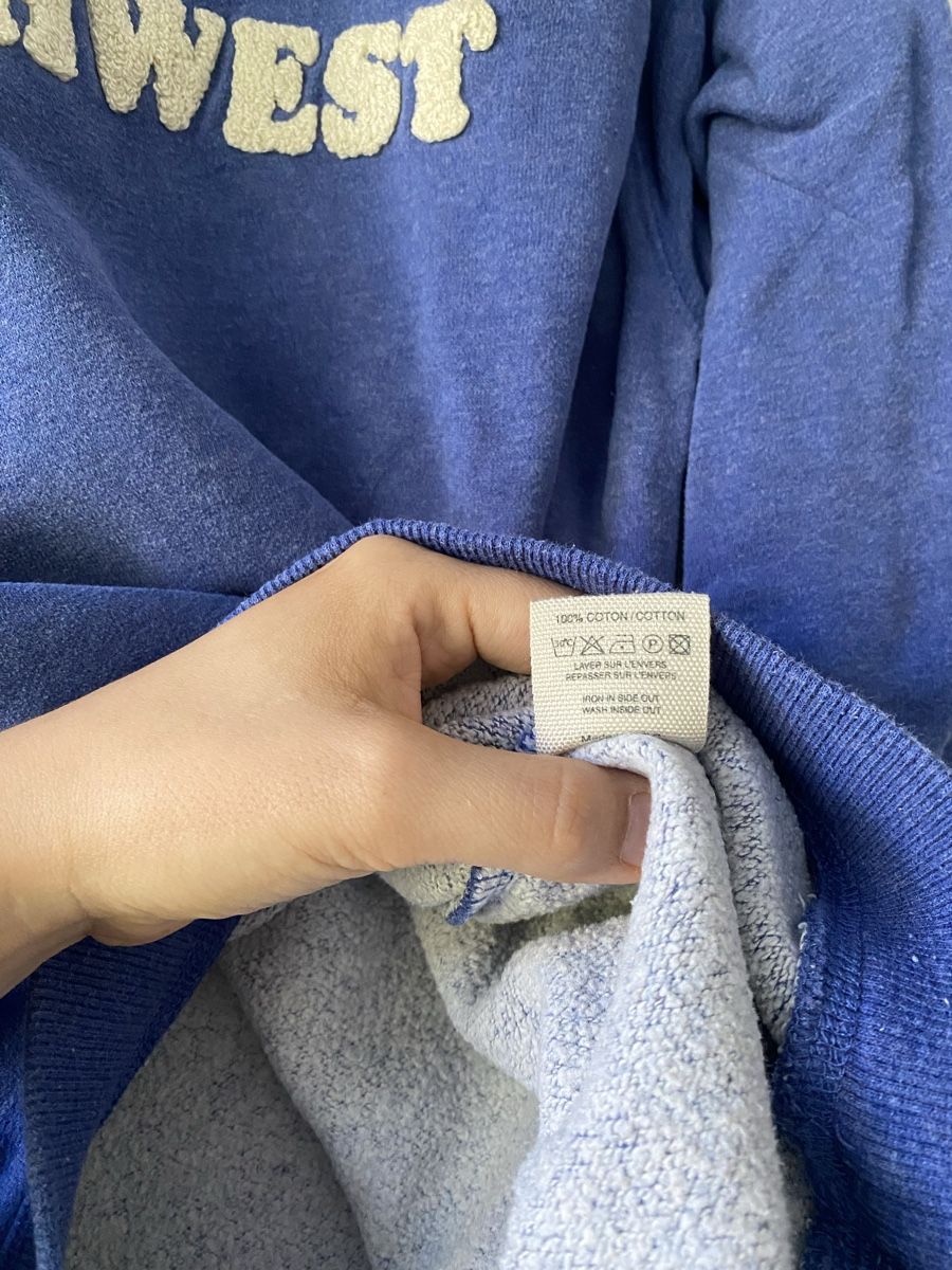 Pullover & Sweatshirts: Pull Sweat Southwest Cotton Bleu Taille XS  – Neu (gemäss Beschreibung) aus Villars-sur-Glâne von mel_6q5w 3