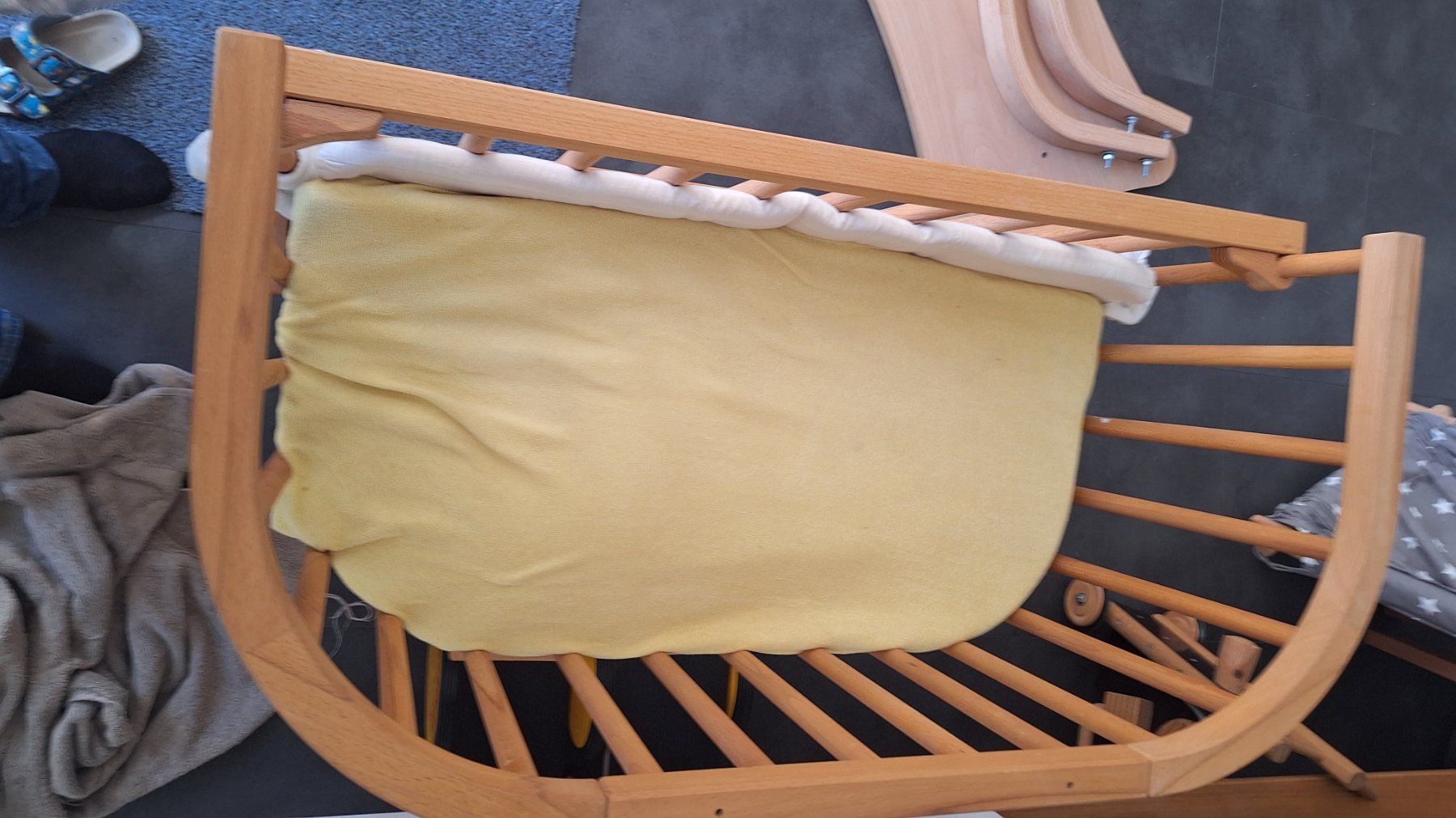 Babybay Letti: Babybeistell Bettchen Holz – Usato da Baden venduto da zelapux 2