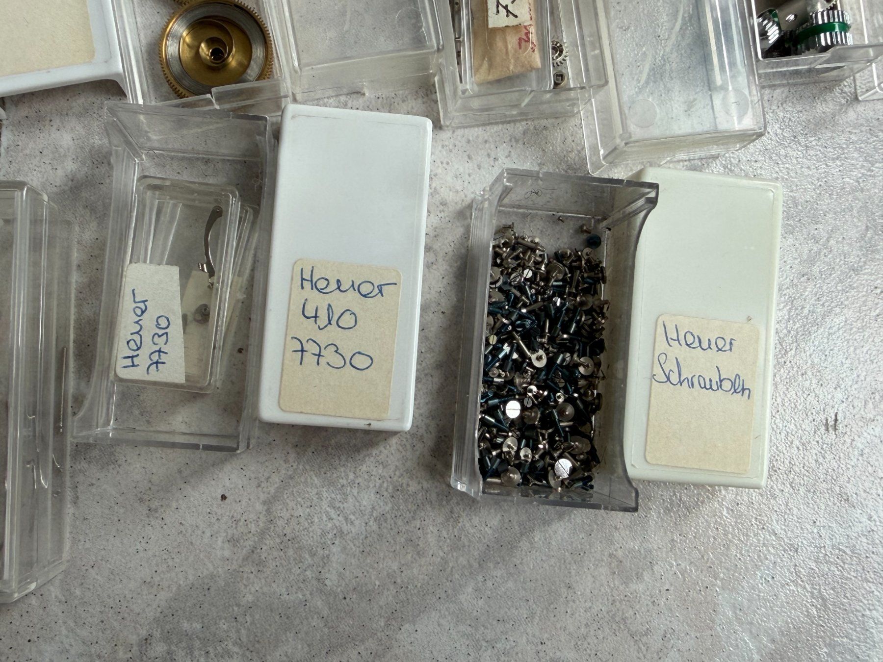 Tag Heuer Uhren: Heuer Uhrenteile – Gebraucht aus Worblaufen von chronyves 4