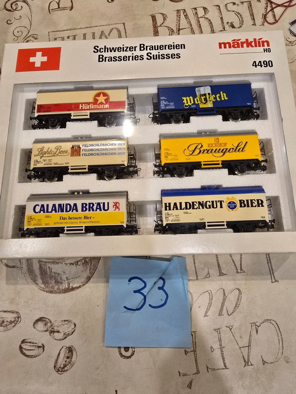 Märklin Modellini di ferrovie: Märklin 4490 Bier Set – Usato da Mauren TG venduto da Defrancesco