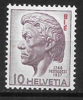 Abart BIÉ (D V) 22 roter Fleck vor der Nase ** 1946