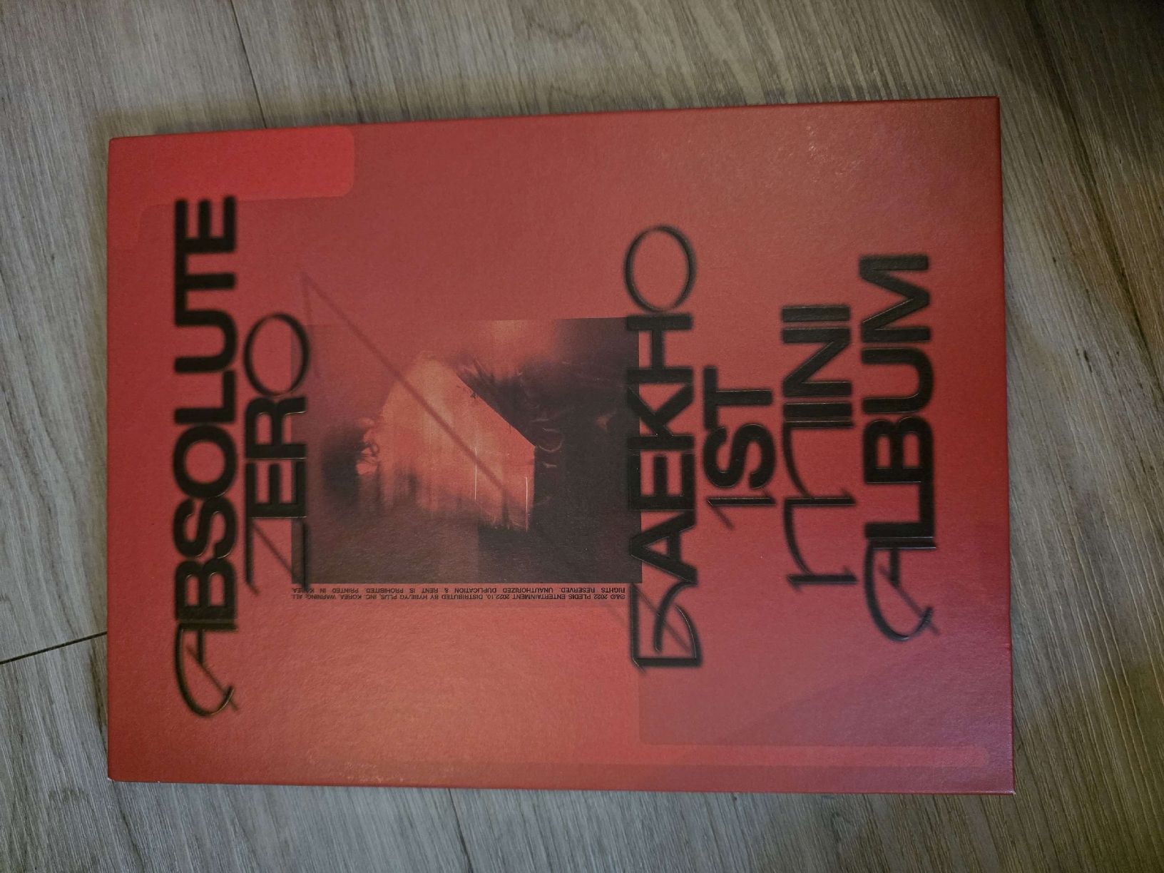 CDs: Baekho 1st Mini Album Absolute Zero  – Neuf (Voir description) à Jona par lau_nts5 1
