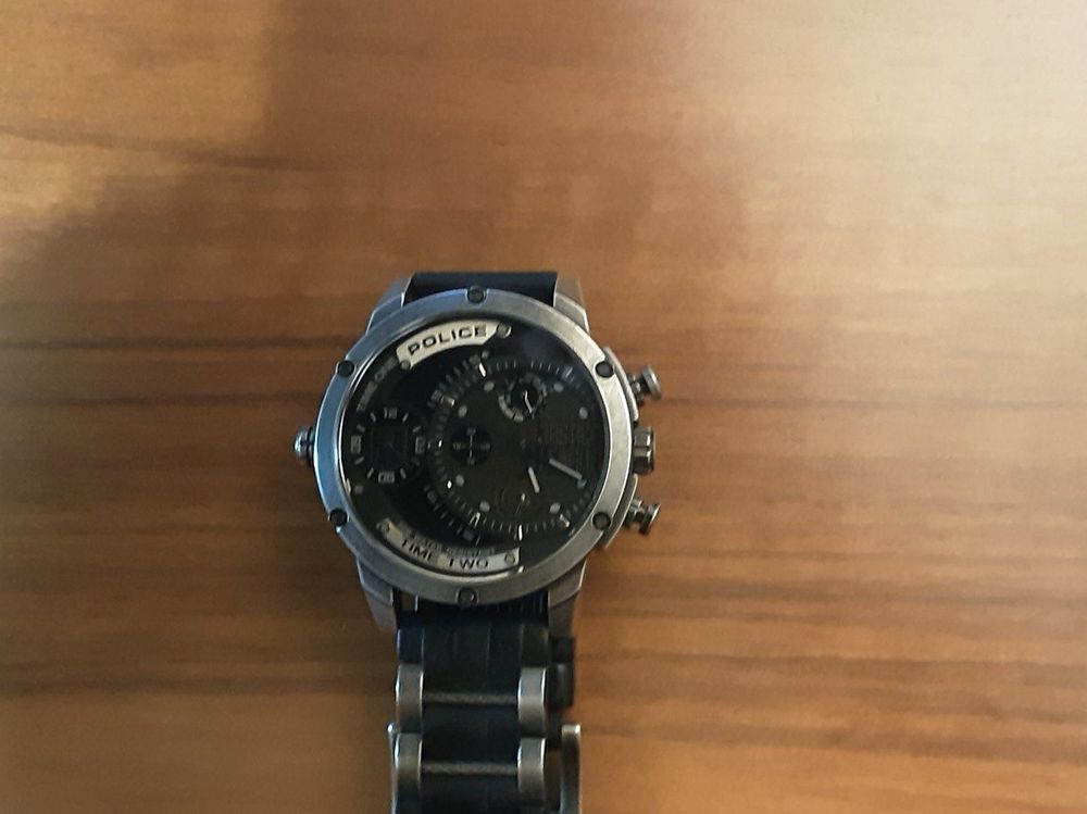 Police Orologio al Quarzo Mission Argentato 47 mm