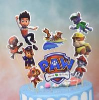 Décoration Pat Patrouille pour gâteau