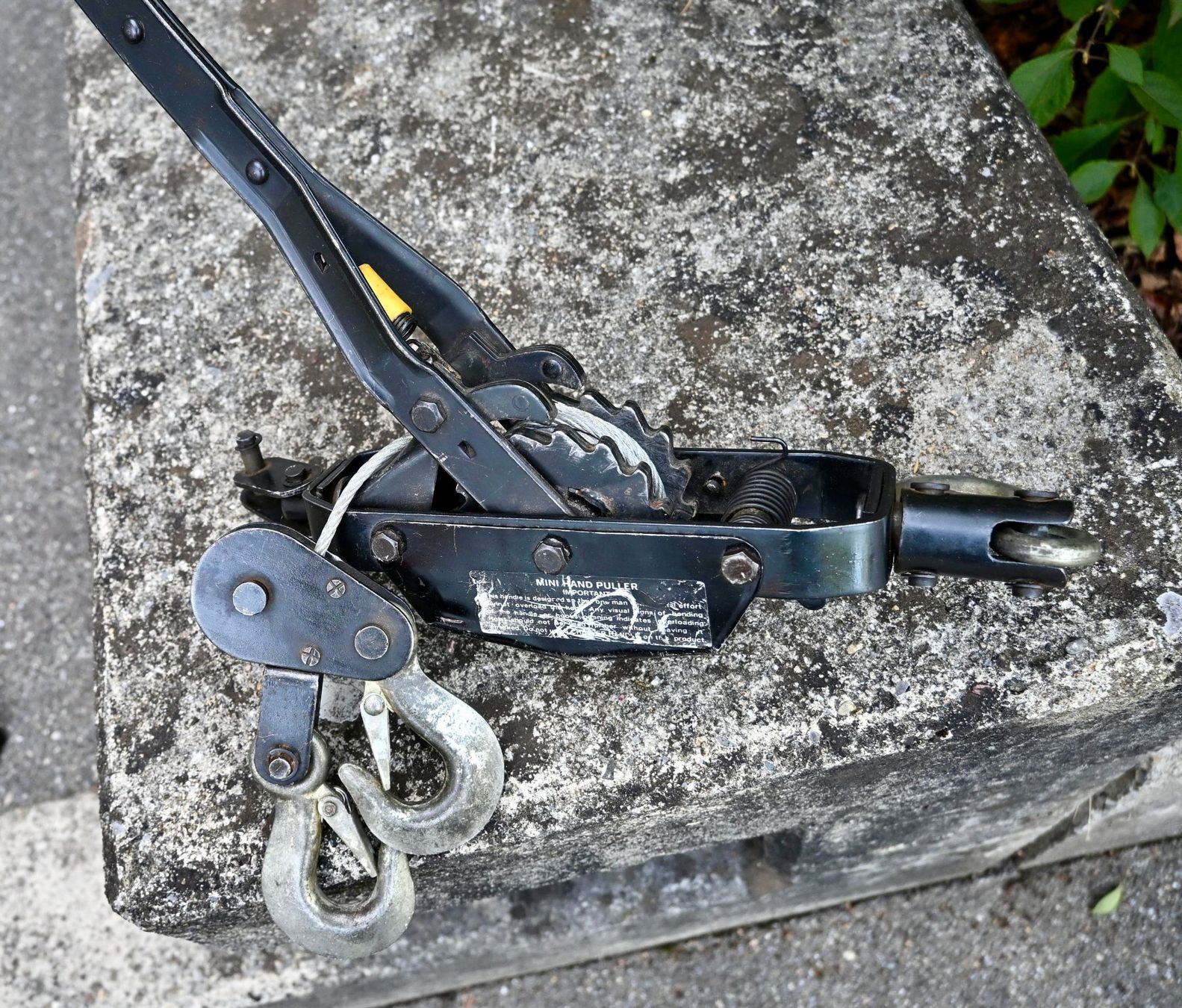 Altro per stoccaggio & trasporto: kompakter Handseilzug / Seilzug-Ratschenzug MINI HAND PULLER – Usato da Pfaffhausen venduto da mono_rec 5