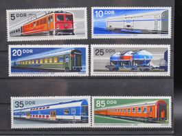 DDR 1973 Schienenfahrzeuge **