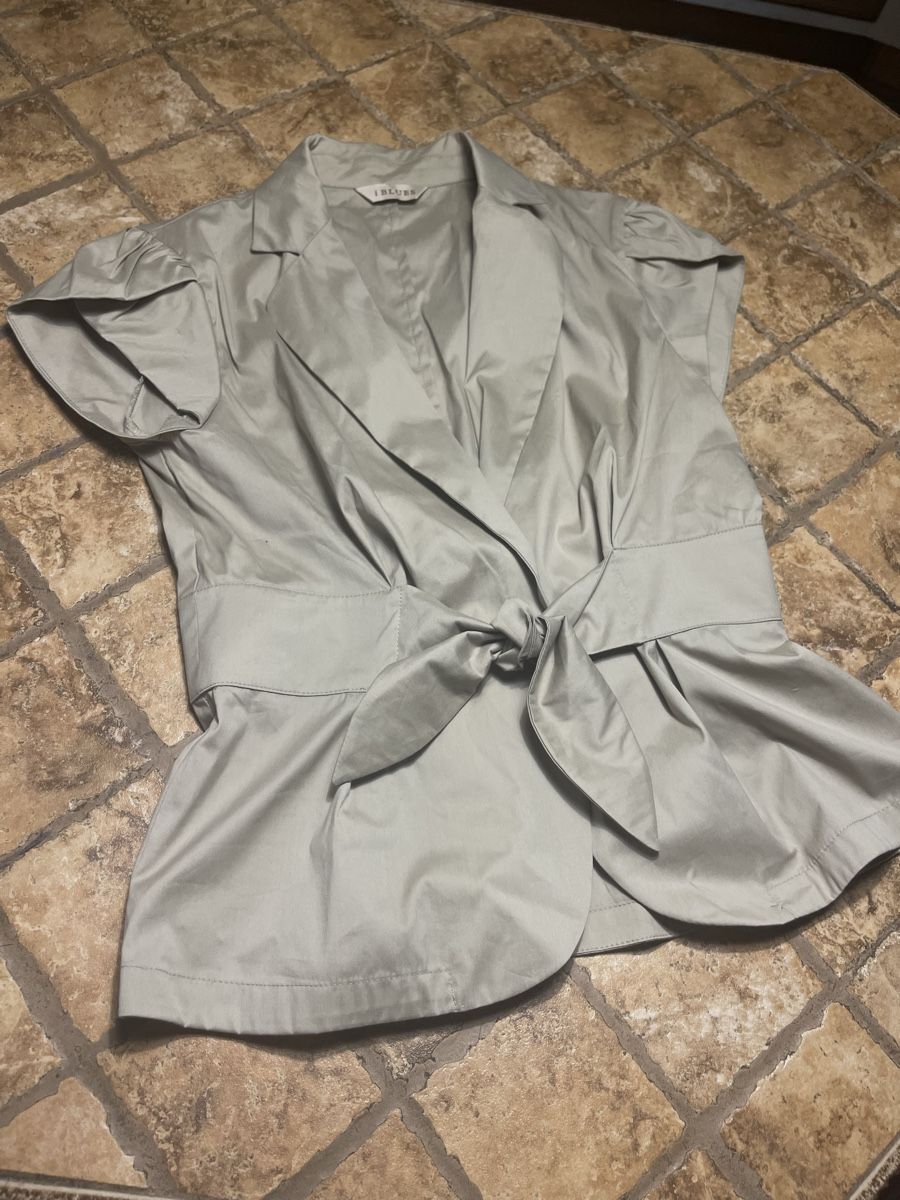 Blusen: Blizer camicia estiva-cotone satinato-tg S/M-feste – Neu (gemäss Beschreibung) aus Gordevio von LanaZimm