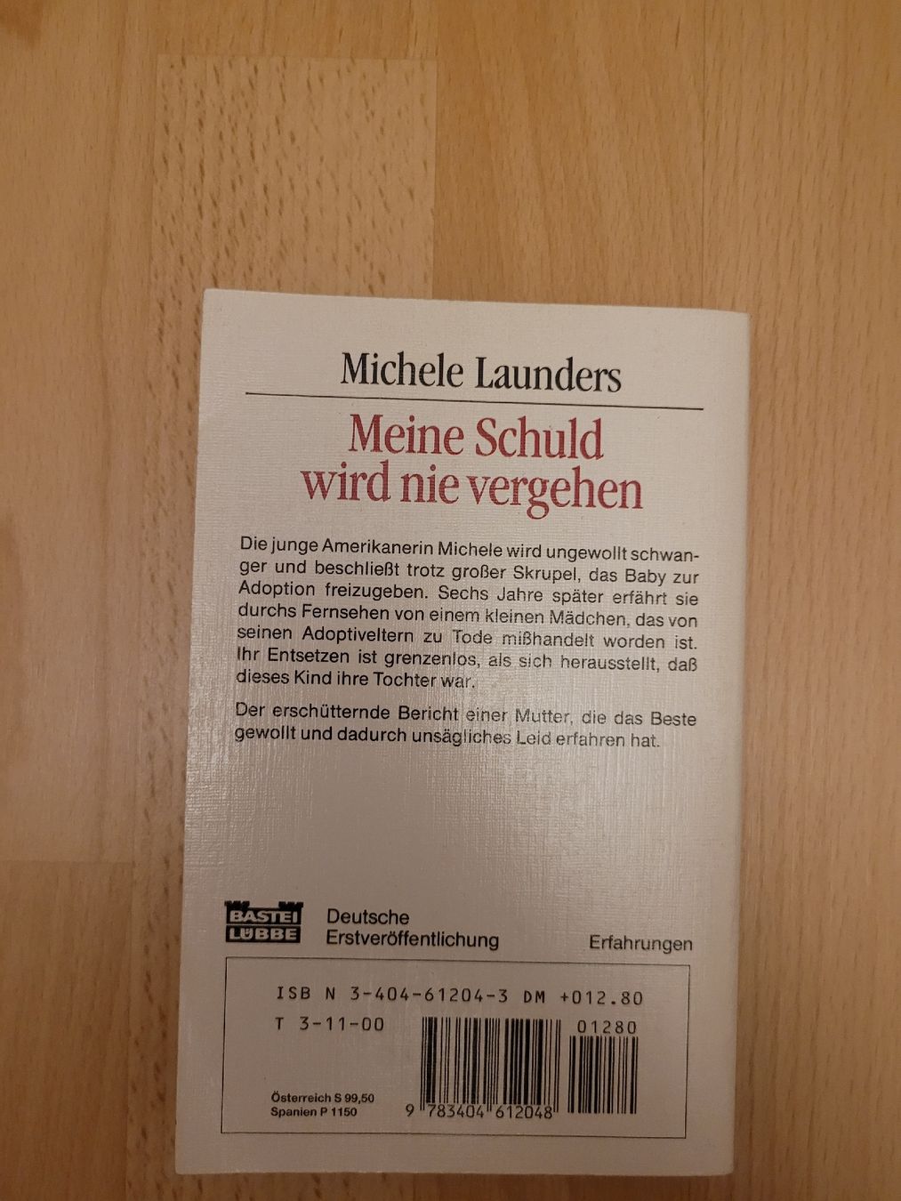 Libri: Michele Launder "Meine Schuld wird nie vergehen – Usato da Perlen venduto da Safari_23 1