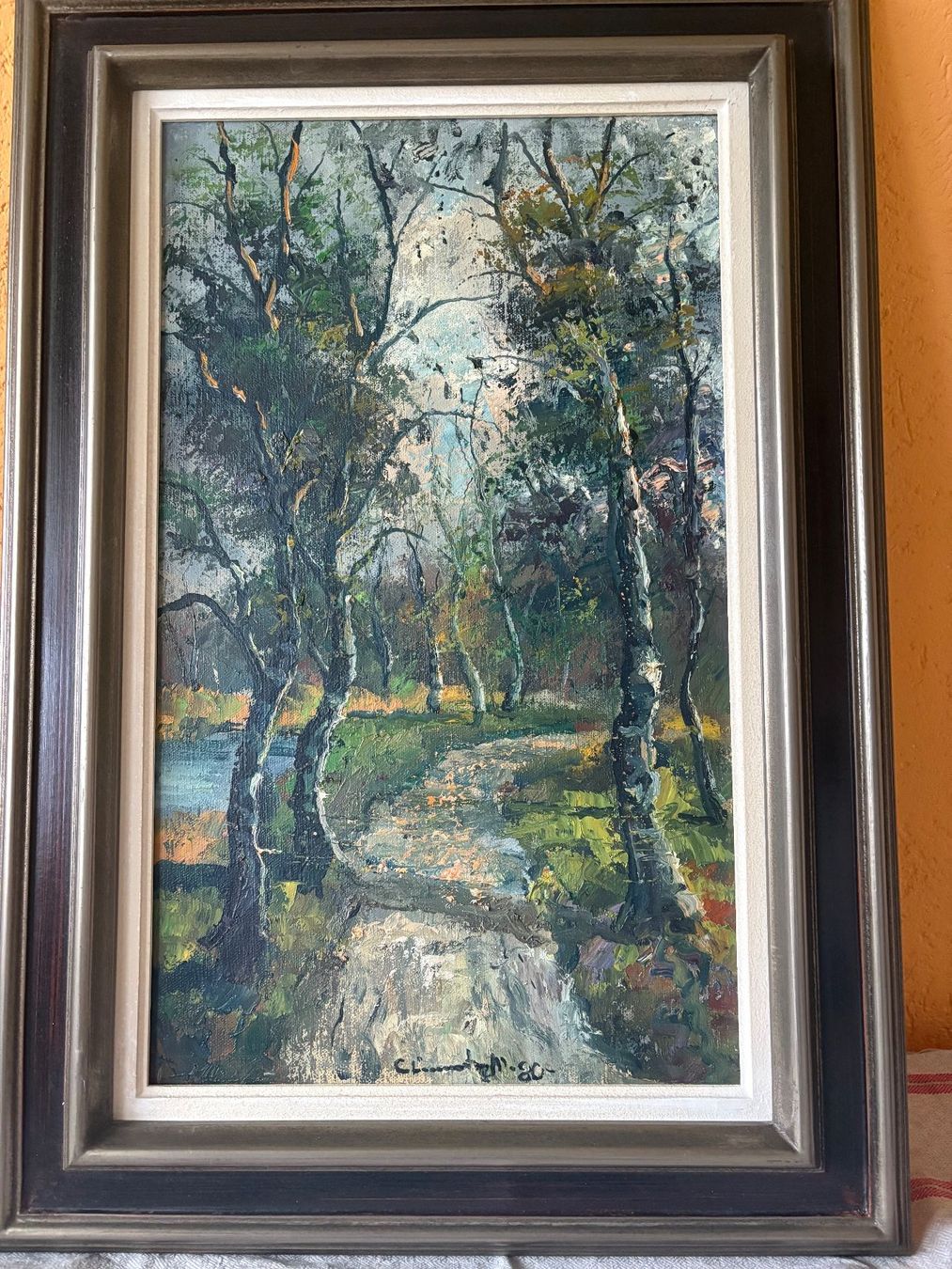 Tableaux: Max Clement Waldweg am Murtensee – D'occasion à Plasselb par lululuca 1