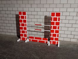 Neues Hobby-Horsing-Hinderniss Mauer
