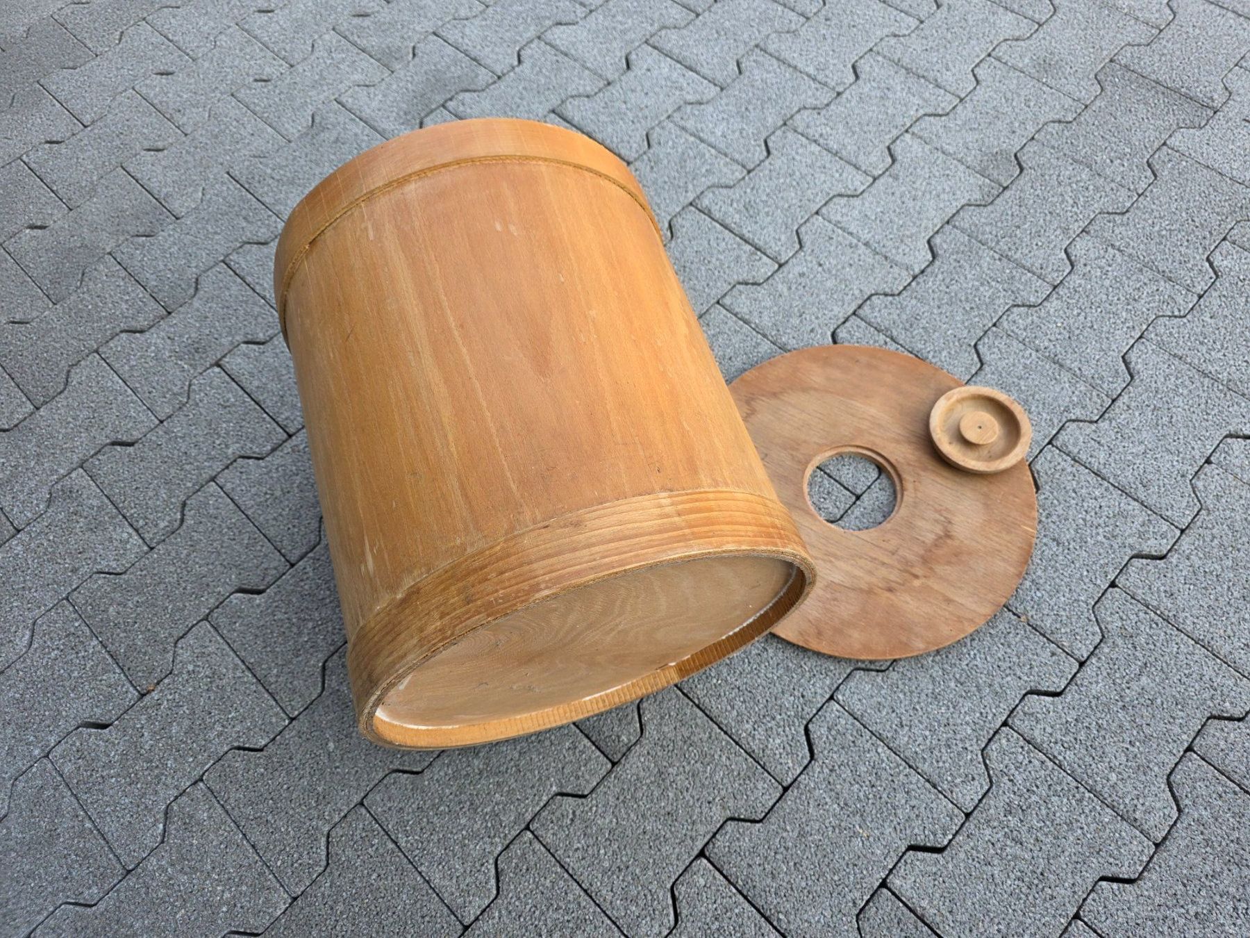 Barattoli: runder Holz Korb - Box Kiste Sitz Bottich – Usato da Walterswil BE venduto da Lonitti 6