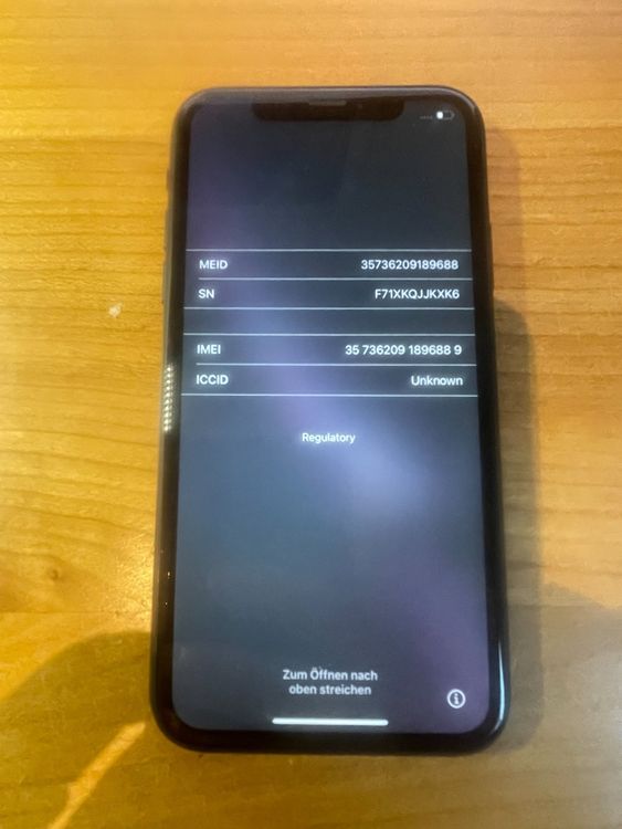 iPhone XR (A2105) schwarz 64 GB (Gebraucht) in Mauren für CHF 100 – mit ...