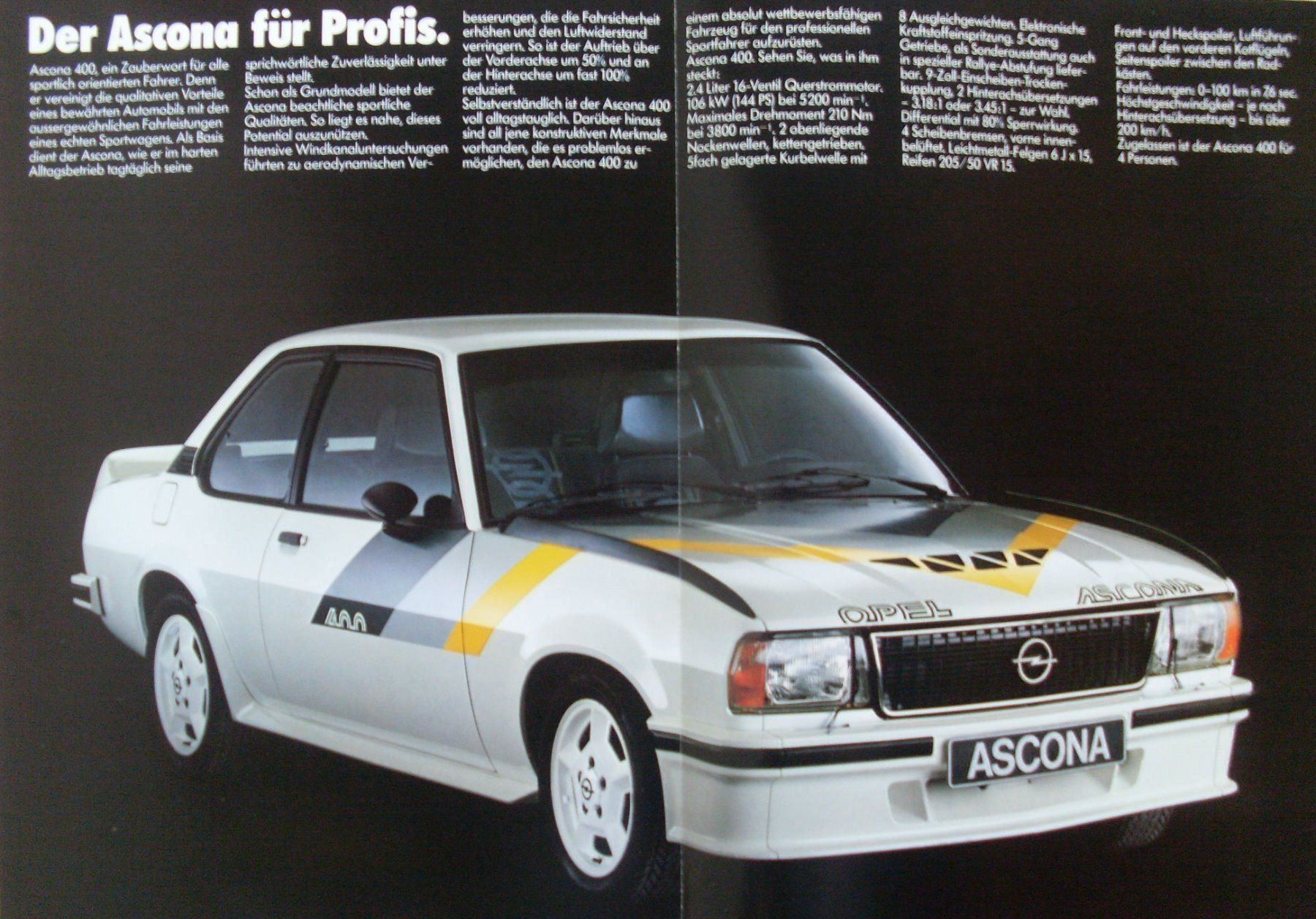 Opel Documenti: ASCONA 400 – Nuovo (secondo la descrizione) da Schwadernau venduto da Spitz64 1