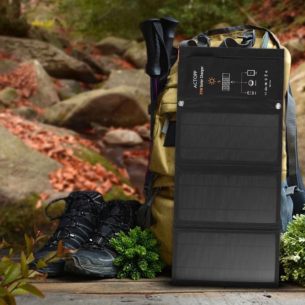 Caricabatterie: 21W faltbare Solar Ladestation – Nuovo e nell'imballaggio originale da Malans GR venduto da BUYBEST-Schweiz 7