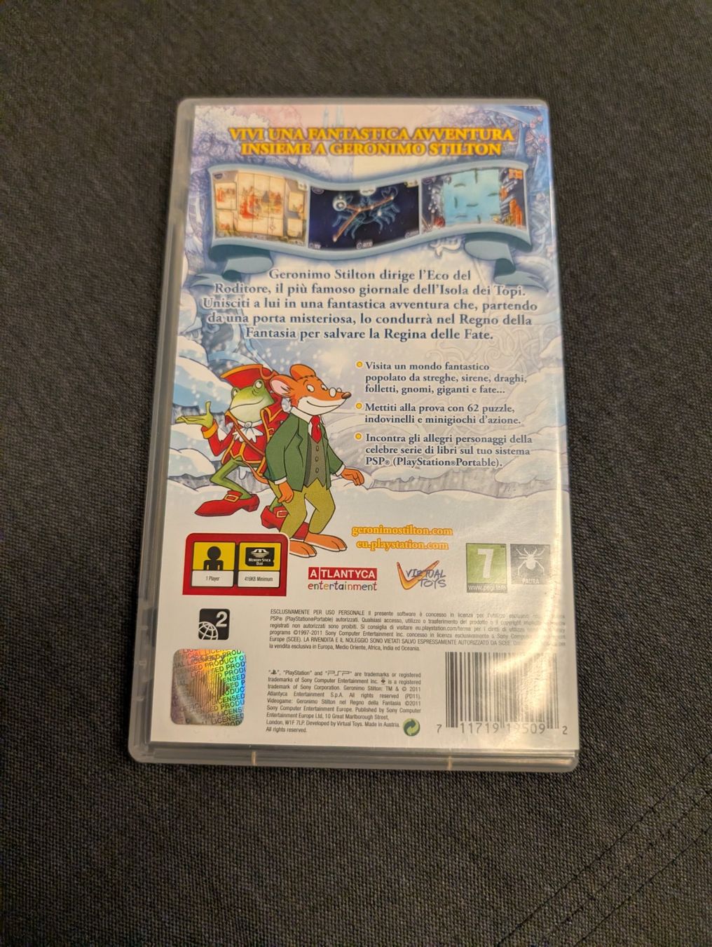 Jeux: Geronimo Stilton Sony psp – D'occasion à Giubiasco par Tici__nerd_Giubiasco 1