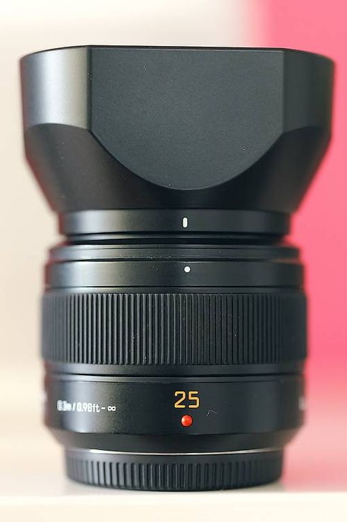 Obiettivo Panasonic Leica 25mm F/1.4 H-X025E – Focale Fissa Con Stabilizzatore MEGA O.I.S. E Diaframma Circolare, Per Micro Quattro Terzi