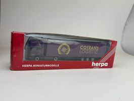 HR- Herpa Scania Pritschensattelzug COTRANS