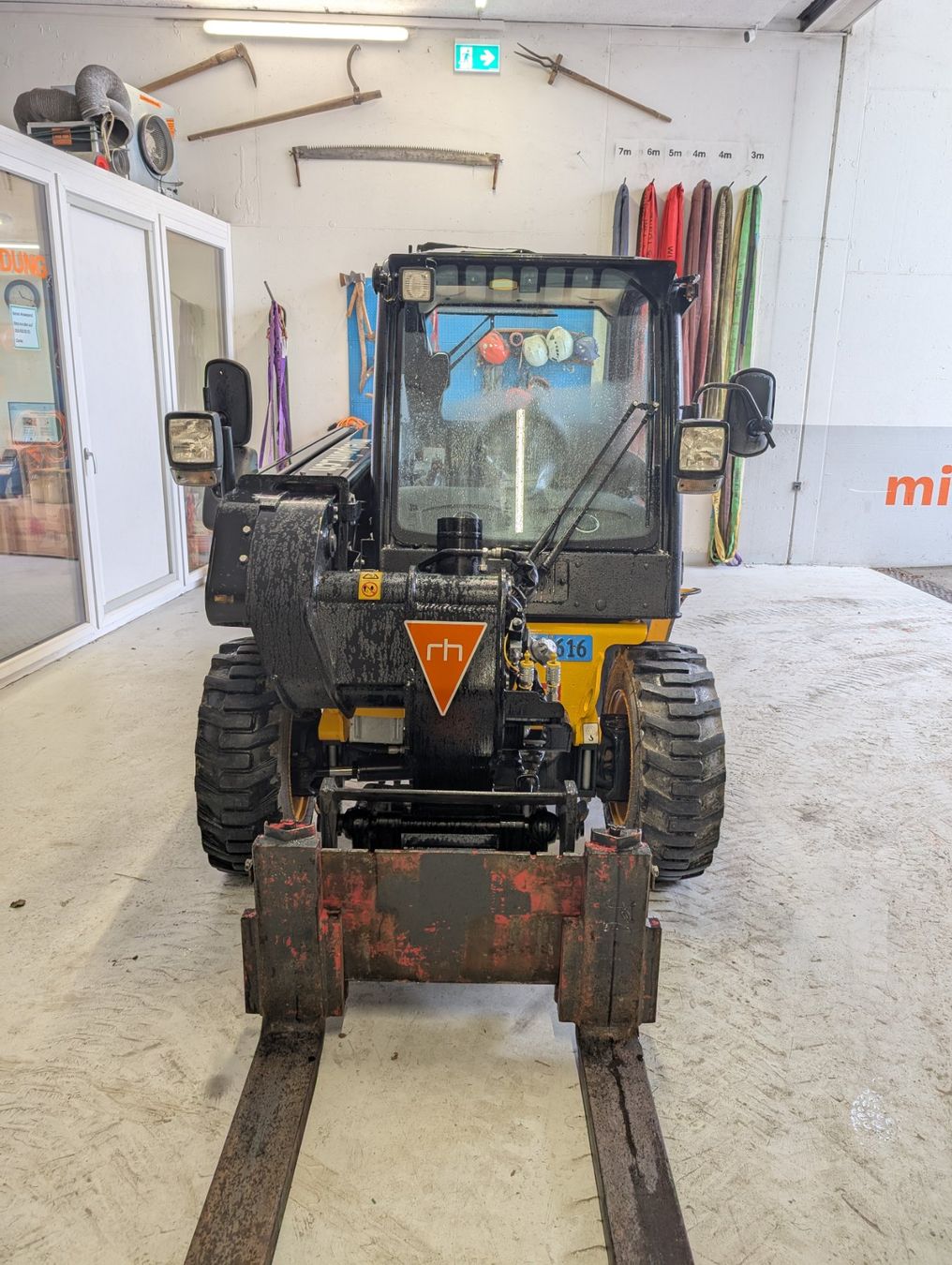 Jcb Caricatori: JBC 520 40 Teleskoplader Teleskopstapler – Usato da Scherz venduto da Mietpoint_Hossli 2