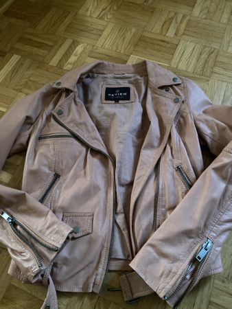 Bikerjacke rosa