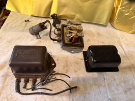 2 Fiat Regler Gruppe Regulation A/3 180/12 und 12V 28 Amp