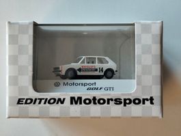 Golf GTI Rallye 1977 "Wrigley's" von Brekina 1/87, Fabrikneu