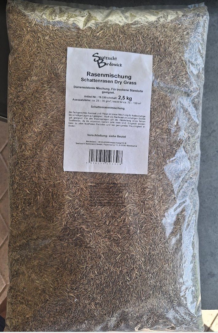Piante & sementi: Rasen Samen   2 x 2.5 kg each 5 Stutz – Nuovo e nell'imballaggio originale da Glattfelden venduto da guzzi2011