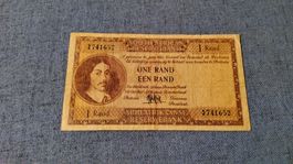 Seltene 1 Rand Note Suedafrika, Jahrgang unbekannt, Top!