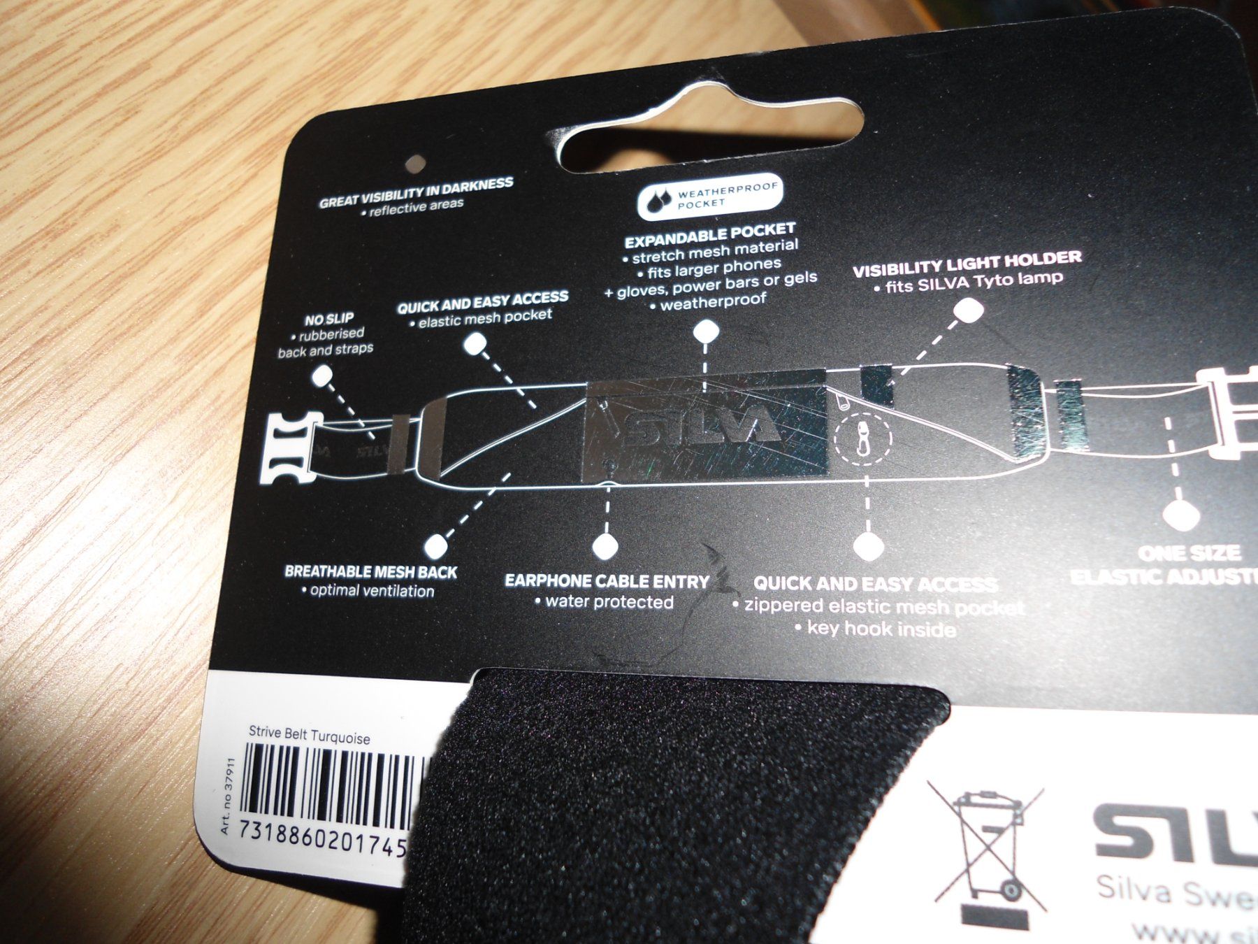 Borse: Silva Strive Belt running, turquoise – Nuovo e nell'imballaggio originale da Essert FR venduto da archimede03 4