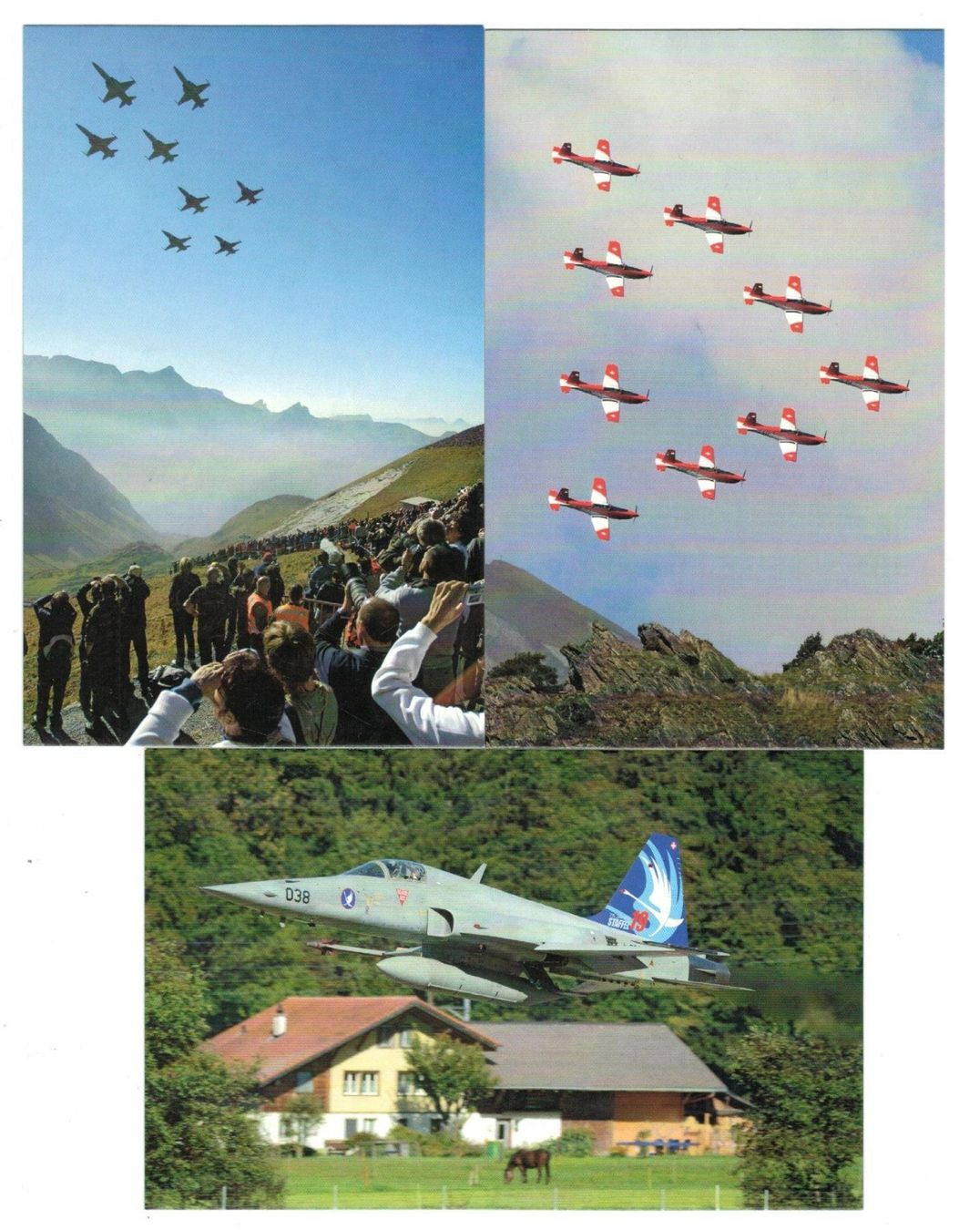 Ansichtskarten: 3 AK Schweizer Luftwaffe – Neu (gemäss Beschreibung) aus Zürich von Tolima194