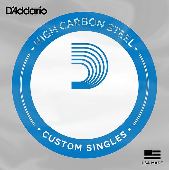Strumenti musicali: Corde, Einzelsaite D´Addario 010 für Western- oder E-Gitarre – Nuovo e nell'imballaggio originale da Basel venduto da Saitenland