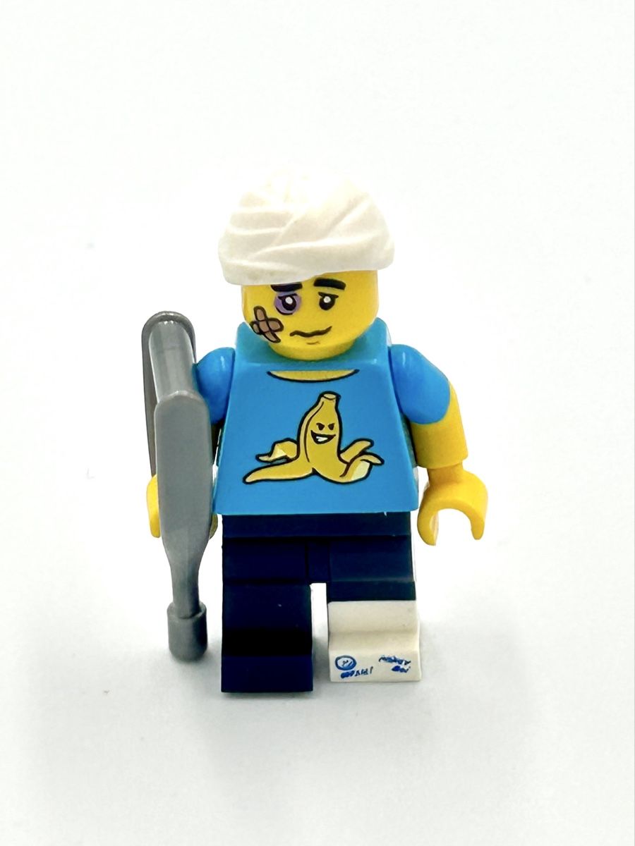Lego Statuette: LEGO CMF - Clumsy Guy (col231) neuwertig – Nuovo (secondo la descrizione) da Burgdorf venduto da Littlebricksplanet