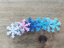 10 Stk Filz Schneeflocken 3.5 cm gestanzt, Felt Die cuts