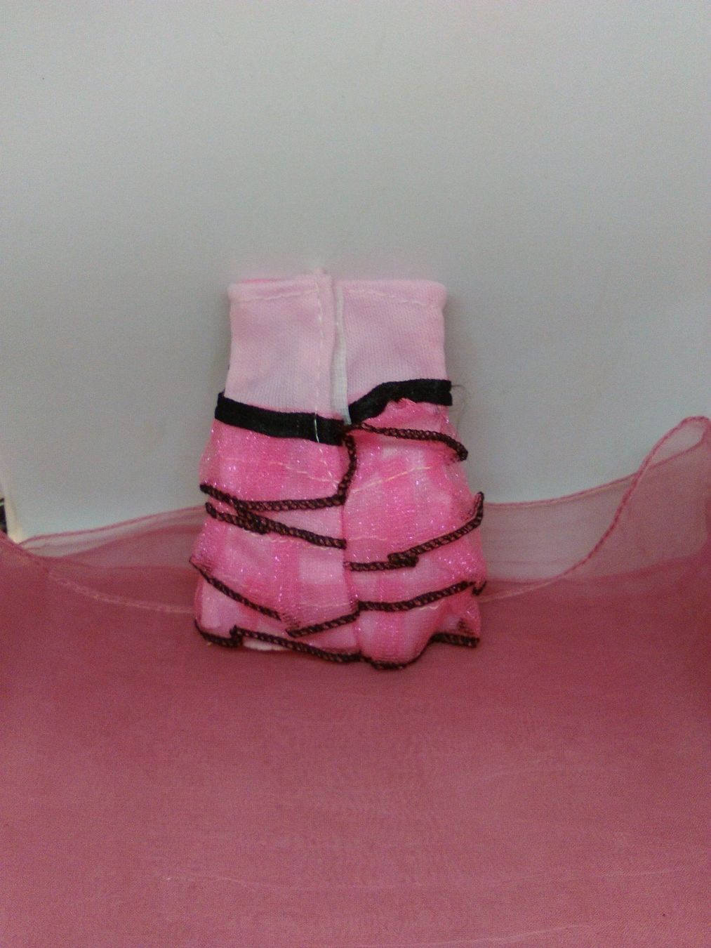 Puppen: barbie kleid,roserot und schwarz – Neu (gemäss Beschreibung) aus Basel von bijoutrie_4 3