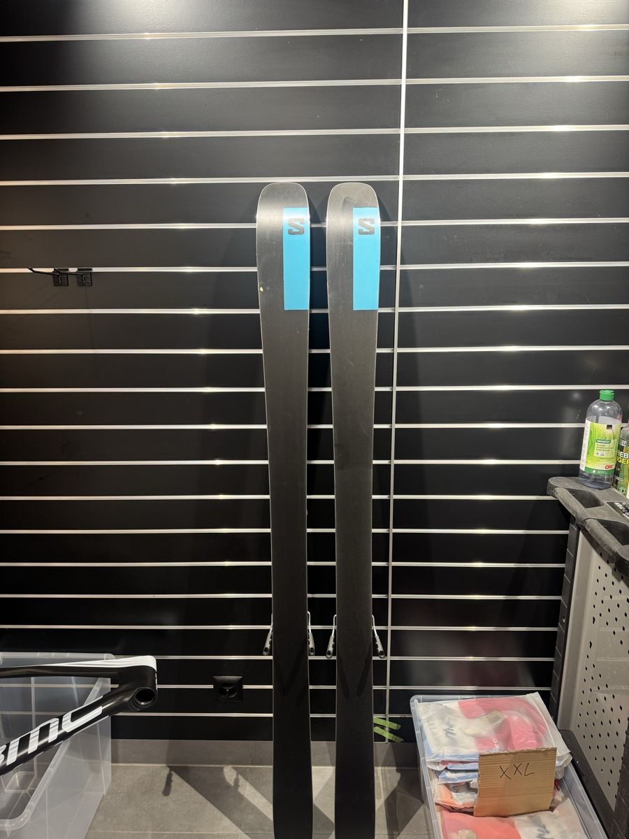 Salomon Skis: Salomon Stance 90 + strive 13 Demo – Gebraucht aus Lauterbrunnen von Imboden-Bike 3