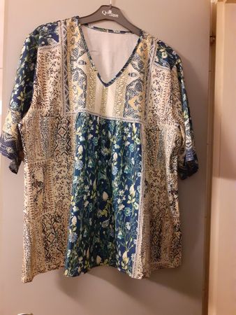 Tunika Damen Grösse XL Patchwork Print