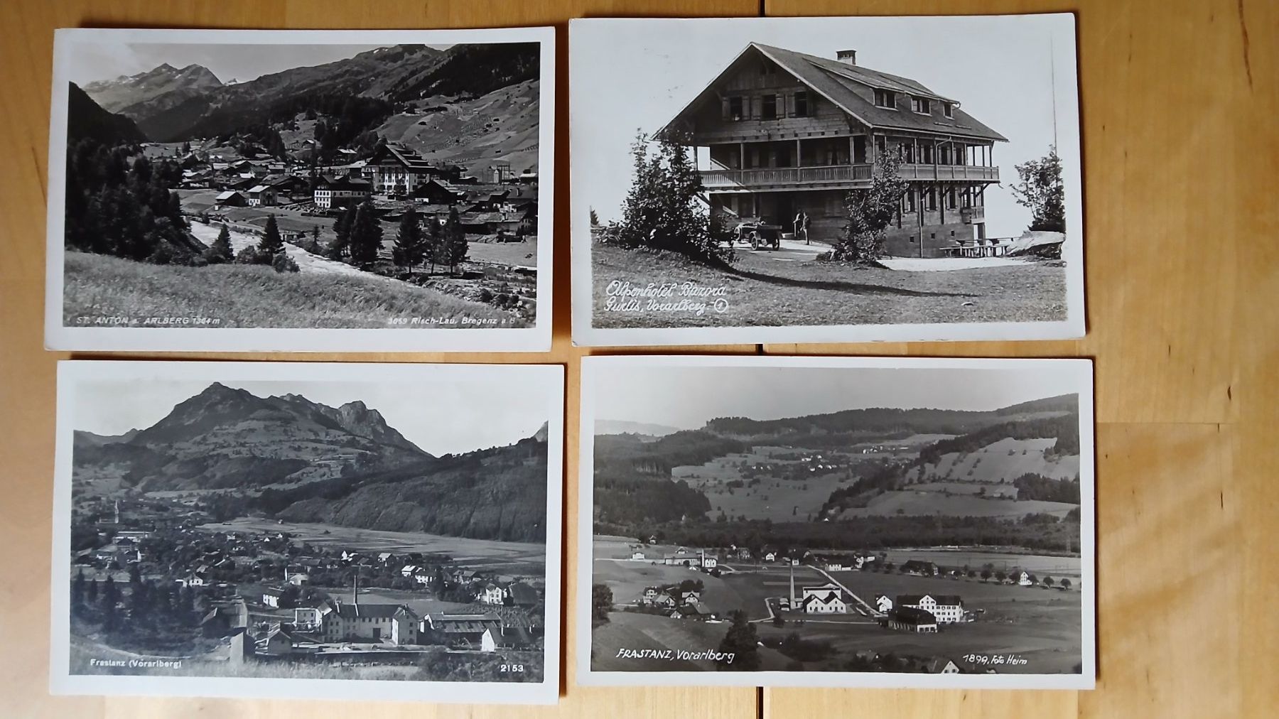 Cartoline postali: Postkarten Vorarlberg/Arlberg – Usato da Liesberg venduto da Mrbean1
