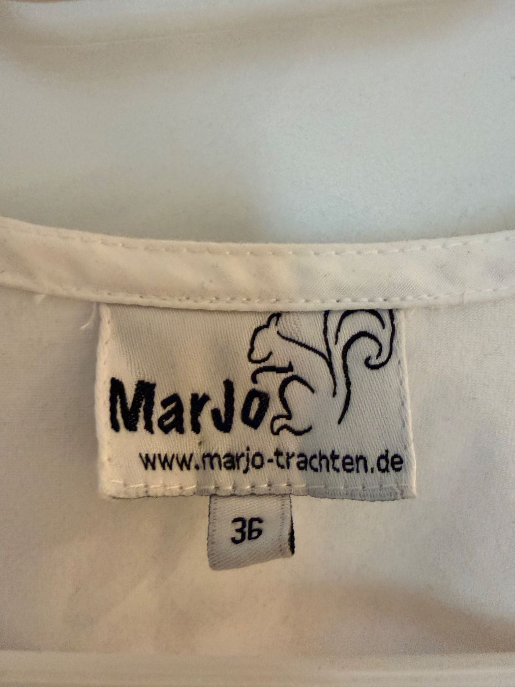 Camicette: Dirndl Bluse 36 MarJo weiß NEU – Nuovo (secondo la descrizione) da Buhwil venduto da Lin66 2