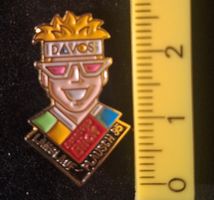 Pin Davos Blick Langlauf Plausch 1995