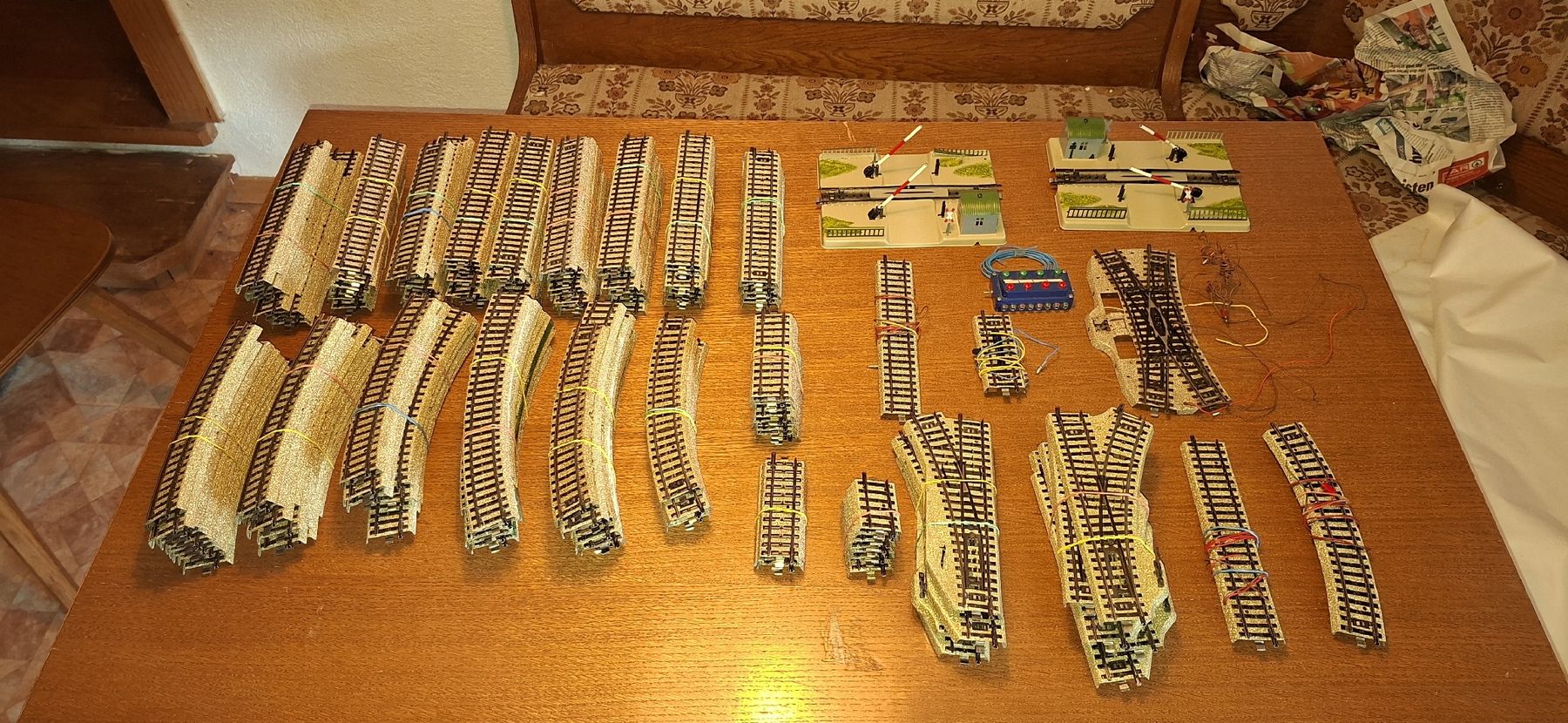 Märklin Modellini di ferrovie: H0 Märklin M Gleis Konvolut. – Difettoso da Pfäffikon ZH venduto da gub_2j76 4