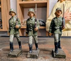 SCHUSSO, 3 pces Soldats WWII