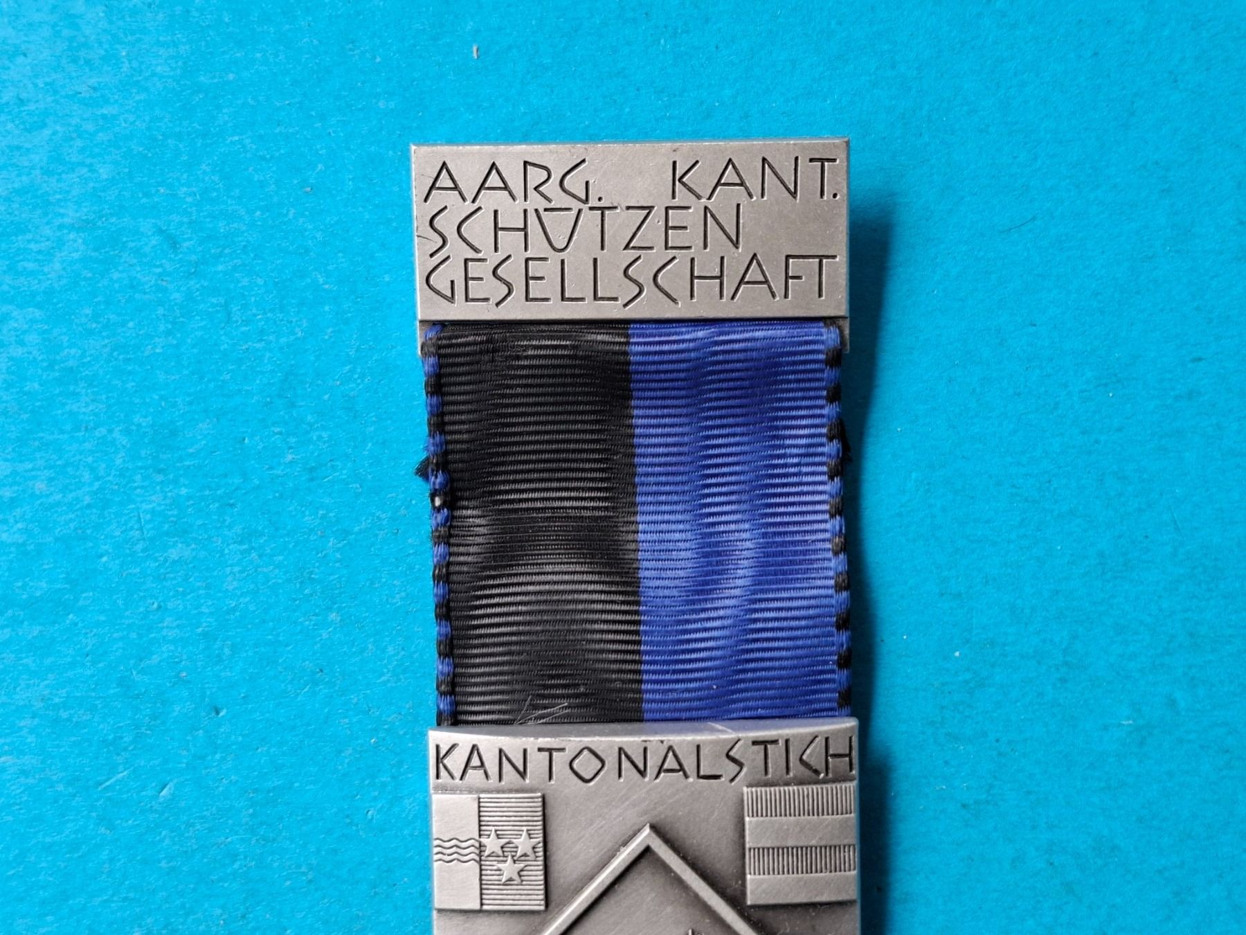 Medaglie: Aargau Kantonalstich 1987 (N500) – Usato da Schwanden GL venduto da Suvorov 1