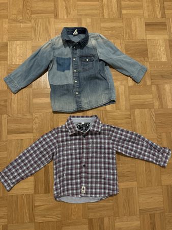 Kinder Hemden Grösse 86