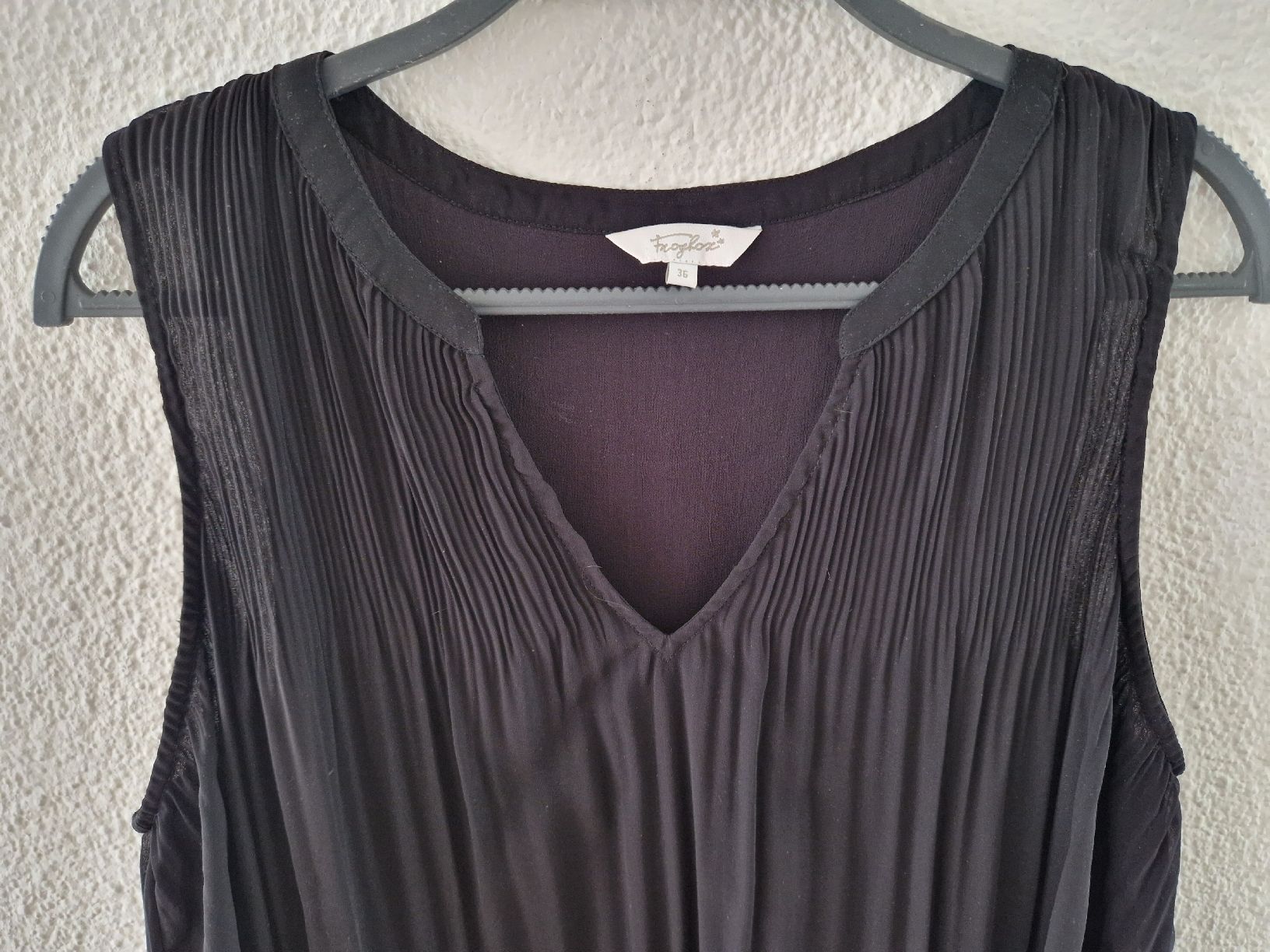 Blusen: Frogbox Bluse, schwarz, Gr. 36, – Gebraucht aus Kloten von somsing 2
