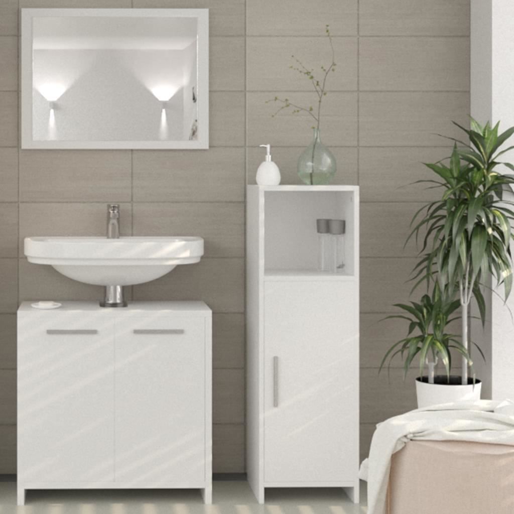 Mobili per bagno: Badezimmermöbel Badmöbel Set KOKO weiss – Nuovo e nell'imballaggio originale da Wallenwil venduto da toesstal-vertrieb 4