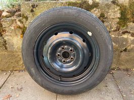 4 Stahlfelgen mit Sommerpneu für Subaru Legacy