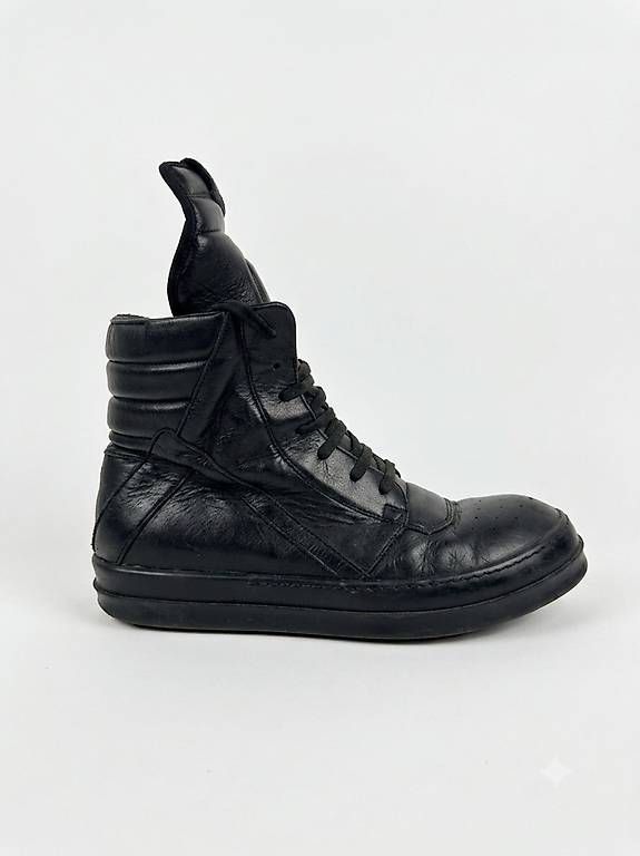 Scarpe da uomo: Rick Owens Geobaskets – Usato da Zürich venduto da ban_znd5