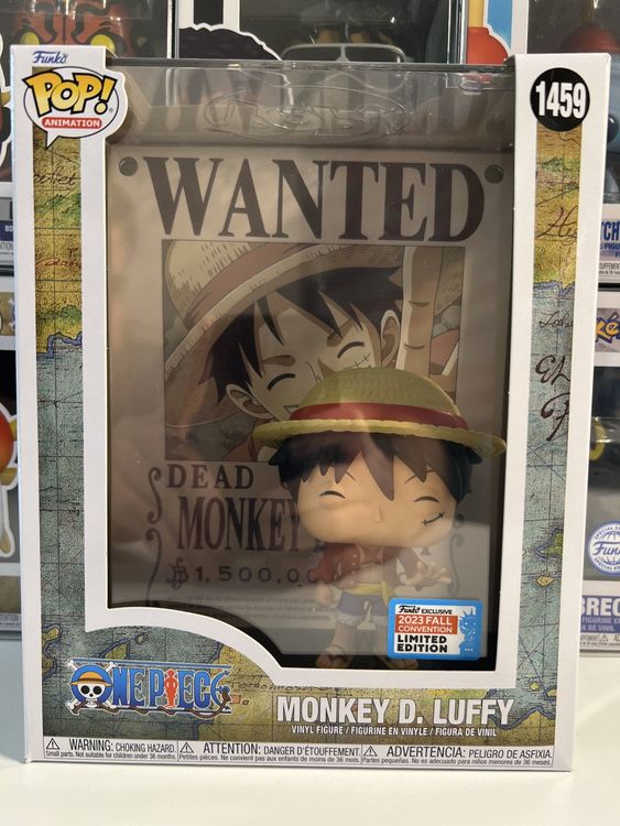 Funko POP! Animation Poster Wanted One Piece - Luffy (Neuf avec ...