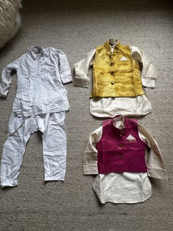 Hochzeits Outfit: Sherwani boy, size 2-4 years old, indian